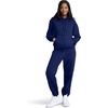 image:imageChampion Womens Powerblend Fleece Pullover Hoodie C LogoBlue Depths