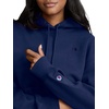 image:imageChampion Womens Powerblend Fleece Pullover Hoodie C LogoBlue Depths