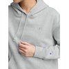 image:imageChampion Womens Powerblend Fleece Pullover Hoodie C LogoOxford Gray Heather
