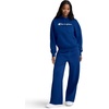 image:imageChampion Womens Powerblend Fleece Wide Leg SweatpantsBlue Depths