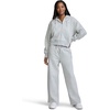 image:imageChampion Womens Powerblend Fleece Wide Leg SweatpantsOxford Gray Heather