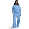 image:imageChampion Womens Powerblend Fleece Wide Leg SweatpantsRiviera