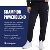 image:imageChampion Womens Powerblend Fleece Wide Leg SweatpantsRiviera