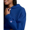 image:imageChampion Womens Powerblend Fleece Zipup Hoodiestandard Fitc LogoBlue Depths