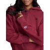 image:imageChampion Womens Powerblend Fleece Zipup Hoodiestandard Fitc LogoCabernet