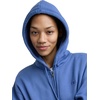 image:imageChampion Womens Powerblend Fleece Zipup Hoodiestandard Fitc LogoCoastal Fjord  C Logo