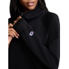 image:imageChampion Womens Quarter Zip Pullover Standard Fit Midweight Stretch FabricBlack