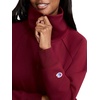 image:imageChampion Womens Quarter Zip Pullover Standard Fit Midweight Stretch FabricCabernet