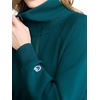 image:imageChampion Womens Quarter Zip Pullover Standard Fit Midweight Stretch FabricDeep Teal