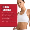 image:imageChampion Womens Sports Bra HighImpact Compression MoistureWicking FabricFlight Blue