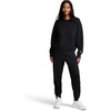 image:imageChampion Womens Taper Leg Jogger with Zippers Standard Fit Midweight Stretch FabricBlack
