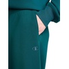 image:imageChampion Womens Taper Leg Jogger with Zippers Standard Fit Midweight Stretch FabricDeep Teal