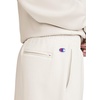 image:imageChampion Womens Taper Leg Jogger with Zippers Standard Fit Midweight Stretch FabricUnbleached Cotton