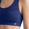 image:imageChampion Womens The Infinity Racerback Sports Bra Moderate Support Seamless MoistureWickingBlue Depths