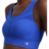 image:imageChampion Womens The Infinity Racerback Sports Bra Moderate Support Seamless MoistureWickingFlight Blue