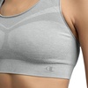 image:imageChampion Womens The Infinity Racerback Sports Bra Moderate Support Seamless MoistureWickingOxford Gray Heather