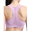 image:imageChampion Womens The Infinity Racerback Sports Bra Moderate Support Seamless MoistureWickingSmoky Grape