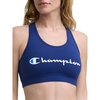 image:imageChampion Womens Champion Script Sports Bra Flexible FitBlue Depths  Script Logo