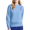 image:imageChampion Womens Crewneck With Chenille Patch Standard Fit Midweight FleeceRiviera