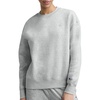 image:imageChampion Womens Powerblend Crewneckstandard Fit Midweight FleeceOxford Gray Heather  C Logo