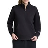 image:imageChampion Womens Powerblend Fleece Mock Neck QuarterzipBlack