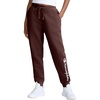 image:imageChampion Womens Powerblend JoggersOversized FitMidweight FleeceBitter Chocolate