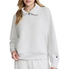 image:imageChampion Womens Quarter Zip Pullover Standard Fit Midweight Stretch FabricDawn Blue