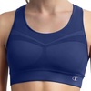 image:imageChampion Womens The Infinity Racerback Sports Bra Moderate Support Seamless MoistureWickingBlue Depths