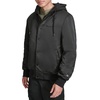 image:imageChampion Mens Hooded Varsity Bomber Jacket With Quilted LiningBlack