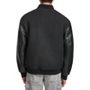 image:imageChampion Mens Letterman Varsity Bomber Jacket With Faux Leather SleevesBlack