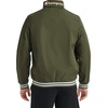 image:imageChampion Mens Water Resistant Varsity Bomber Jacket With Flex Stand CollarForest Night