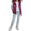 image:imageChampion Womens Satin Quilted Puffer Vest With Stand CollarDark Pink