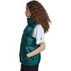 image:imageChampion Womens Satin Quilted Puffer Vest With Stand CollarRainforest