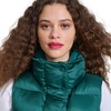 image:imageChampion Womens Satin Quilted Puffer Vest With Stand CollarRainforest