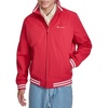 image:imageChampion Mens Water Resistant Varsity Bomber Jacket With Flex Stand CollarChili Pepper