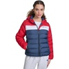 image:imageChampion Womens Quilted Coat Packable Puffer Jacket With HoodRedNavy Combo