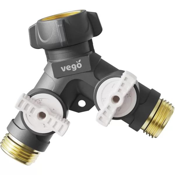 imageVego Garden Hose Reel Retractable 12quot x 130ft with Vego Garden Hose Splitter