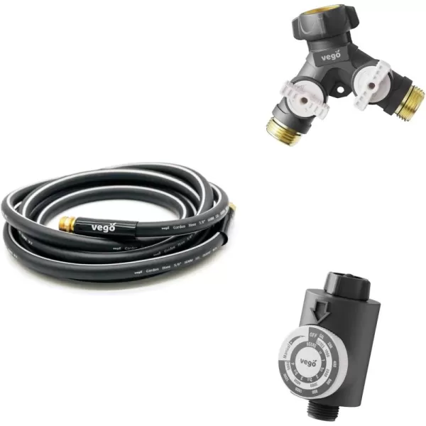 imageVego Water Flow MeterLeader HoseHose Splitter