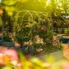 imageVego Garden Modular Arched Trellis System Single Section 15 Long Trellis for Garden Bed 20 x 35Kids Bed and 35 x 354 in 1VAT20  Single Section 20 Long Trellis