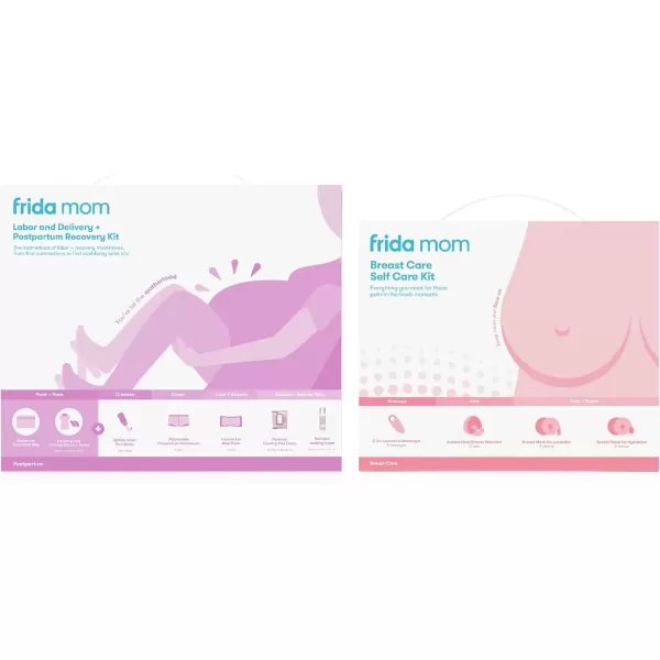 imageFrida Mom Labor and Delivery  Postpartum Recovery Kit  Breast Care Self Care Kit