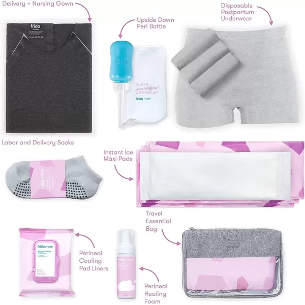 imageFrida Mom Labor and Delivery  Postpartum Recovery Kit  Breast Care Self Care Kit
