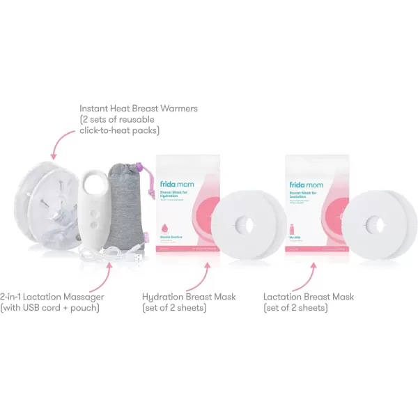 imageFrida Mom Labor and Delivery  Postpartum Recovery Kit  Breast Care Self Care Kit