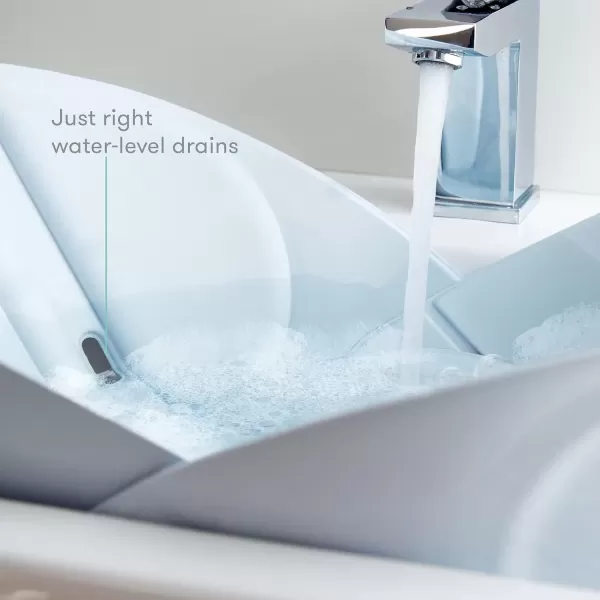 imageFrida Baby Soft Sink Baby Bath Seat  Sink Bather for Baby  Easy to Clean Baby Bathtub  Bath Cushion That Supports Babys HeadSoft Sink