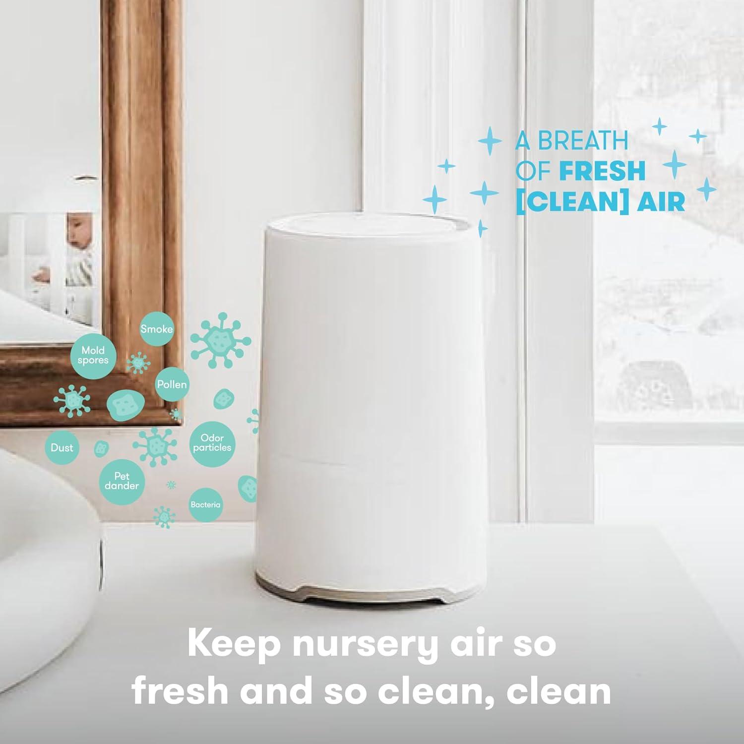 imageFrida Baby Replacement Filter for 3in1 Air Purifier with Activated Carbon Filter to Remove Odors Air Pollution ampamp MoreAir Purifier