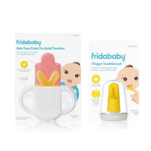 imageNotTooColdtoHold Teether  SmileFrida Finger Toothbrush for Babies by Frida Baby
