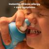 imageFrida Saline Rinse for Toddler Kids Ages 2 Instant Congestion Relief ampamp Allergy Relief Flush Out Allergens Mucus Pollen Dust Safe for Daily UseRinse