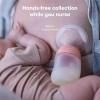 imageFrida Mom 2in1 Manual Breast Pump with HandsFree Silicone Suction Cup Milk Collector Wireless Ergonomic Handle and SoftFeel Flange for BreastfeedingPump