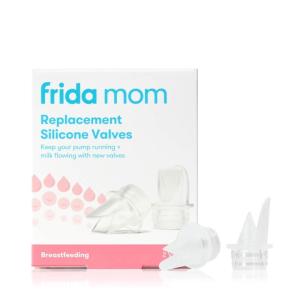 imageFrida Mom 2in1 Manual Breast Pump with HandsFree Silicone Suction Cup Milk Collector Wireless Ergonomic Handle and SoftFeel Flange for BreastfeedingValve