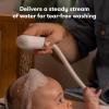 imageFrida Baby Control The Flow Bathtub Sprayer Attachment for Baby Bathtub Baby Bath Shower Head with Scalp Massager Control Waterflow with 2 Pressure ModesSprayer