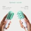 imageFrida Baby Control The Flow Bathtub Sprayer Attachment for Baby Bathtub Baby Bath Shower Head with Scalp Massager Control Waterflow with 2 Pressure ModesSprayer